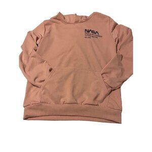 Shein Men’s Slogan Graphic Kangaroo Pocket Hoodie Size Medium